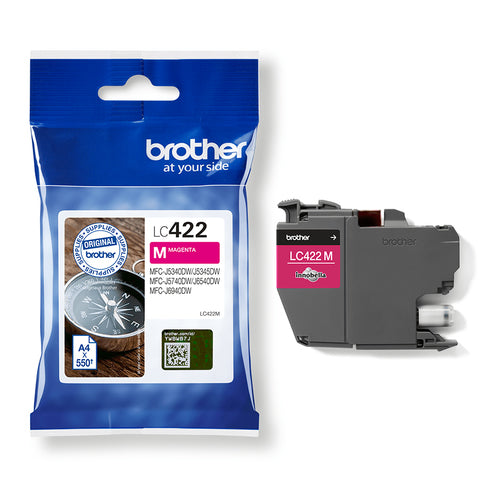Brother LC-422M ink cartridge 1 pc(s) Original Magenta Brother LC-422M ink cartridge 1 pc(s) Original Magenta